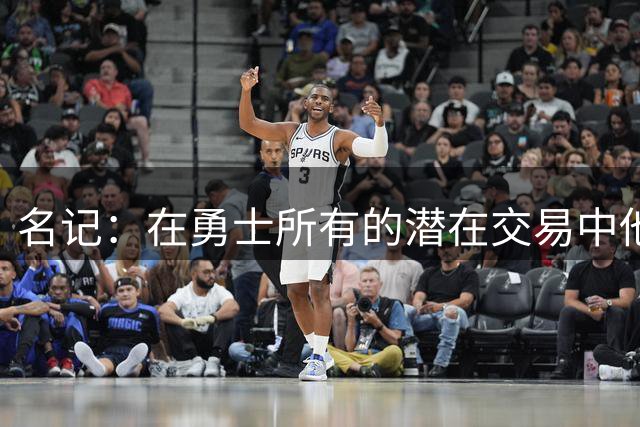 名记：在勇士所有的潜在交易中他们只愿为字母哥倾尽选秀资产